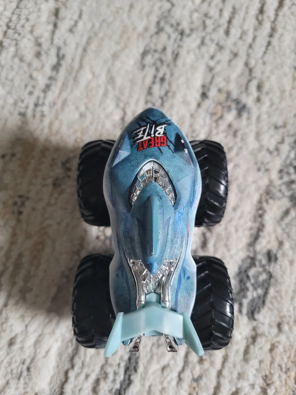 Monster Truck Shark Toy - Blue